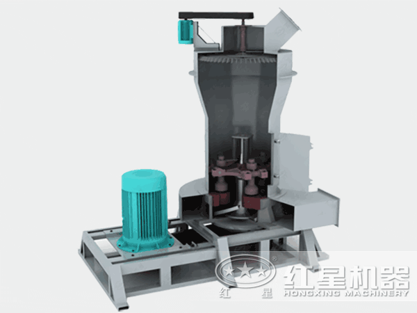 石灰雷蒙磨粉机生产结构图